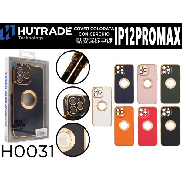COVER IN PELLE IP12 PRO MAX HUTRADE