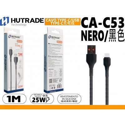 CA-C53 CAVO TYPE-C 1 METRO 25W HUTRADE
