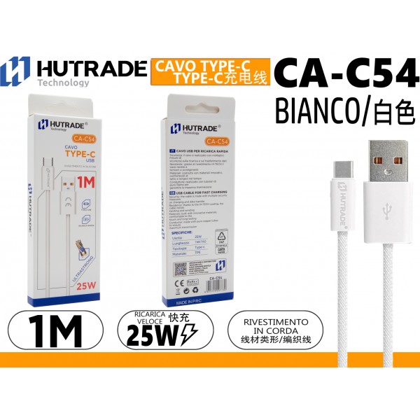 CA-C54 CAVO TYPE-C  1 METRO  HUTRADE