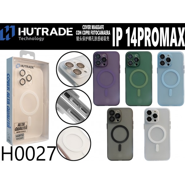 PORTA CELLULARE CON CALAMITAVETRO PER FOTOCAMERA  IP14 PRO MAXHUTRADE