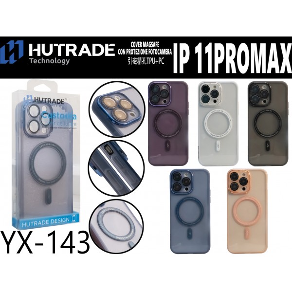PORTA CELLULARE CON CALAMITAVETRO PER FOTOCAMERA  IP11 PRO MAX HUTRADE