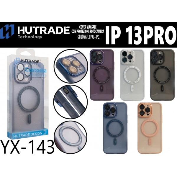 PORTA CELLULARE CON CALAMITAVETRO PER FOTOCAMERA  IP13 PRO HUTRADE