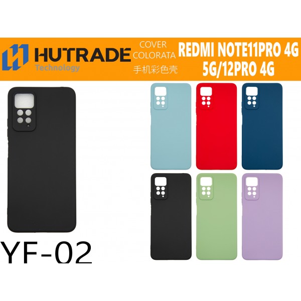 COVER COLORATA REDMI NOTE 11PRO 4G/5G/12 PRO 4G