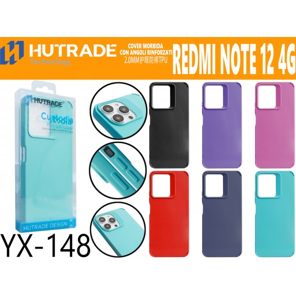COVER COLORATA REDMI NOTE12 4G