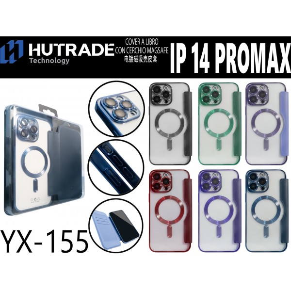 COVER A LIBRO MAGSAFE IP 14 PRO MAX