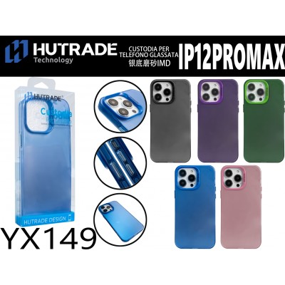COVER COLOR METALLIZZATO IP12 PRO MAX COVER COLOR METALLIZZATO IP12 PRO MAX