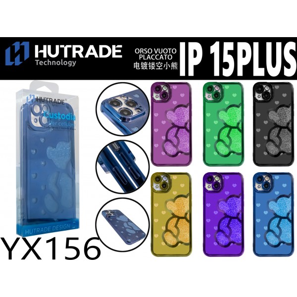 COVER GLITTER ORSACCHIOTTO IP15 PLUS