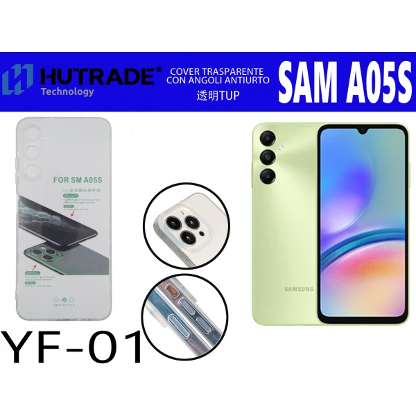 COVER TRASPARENTE  SAM A05S HUTRADE