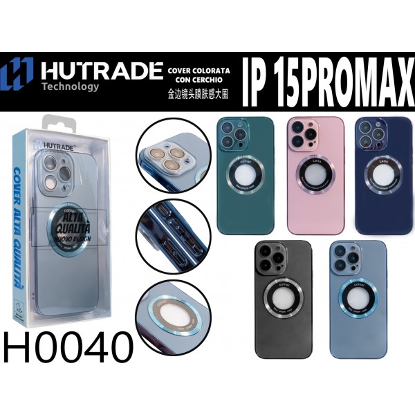 H0040 COVER COLORATA  IP15PROMAX