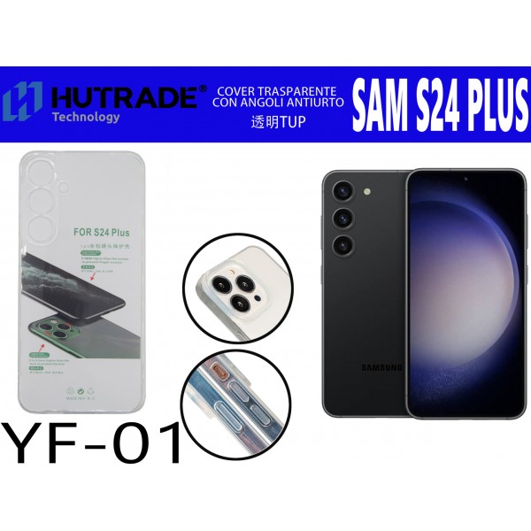 COVER TRASPARENTE  SAM S24PLUS HUTRADE