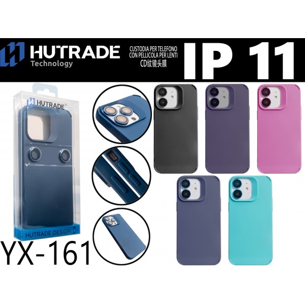 YX-161 COVER COLORATA CON PELLICOLA FOTOCAMERA IP11
