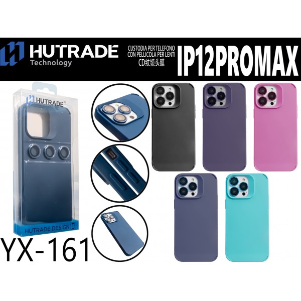 YX-161 COVER COLORATA CON PELLICOLA FOTOCAMERA IP12PROMAX