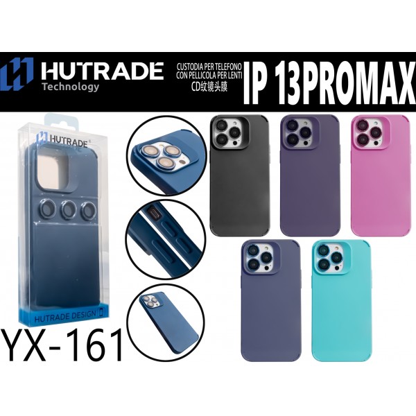 YX-161 COVER COLORATA CON PELLICOLA FOTOCAMERA IP13PROMAX