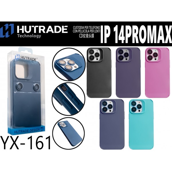 YX-161 COVER COLORATA CON PELLICOLA FOTOCAMERA IP14PROMAX