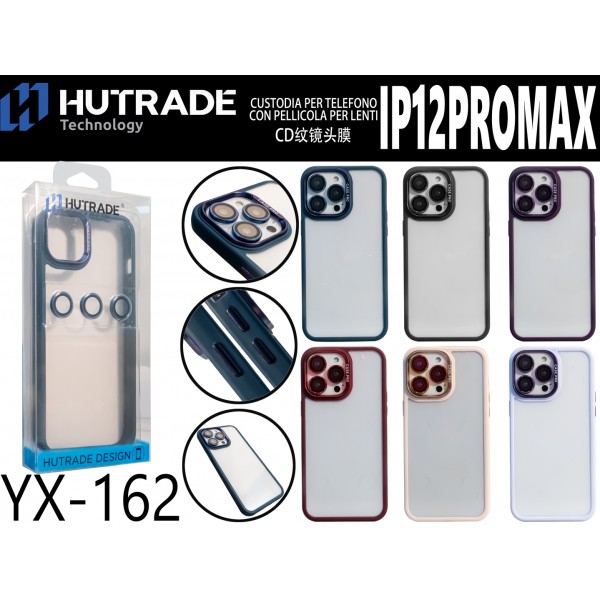 YX-162 COVER CON PELLICOLA FOTOCAMERA IP12PROMAX