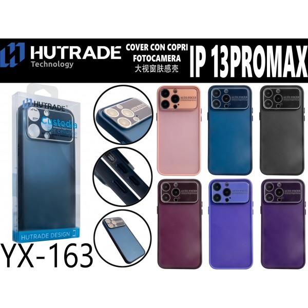 YX-163 COVER COLORATA OPACO IP13PROMAX