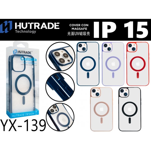 COVER IP15 MAGSAFE LUCIDO HUTRADE