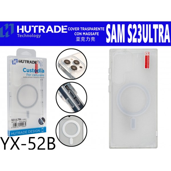 YX-52B COVER TRASPARENTE MAGSAFE S23 ULTRA