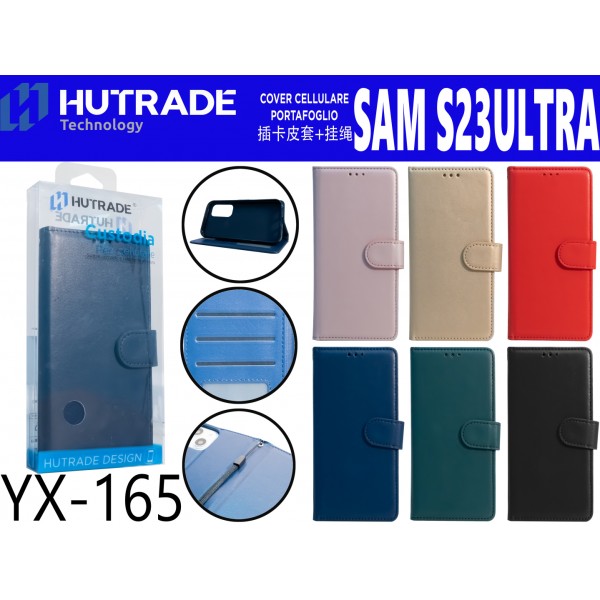COVER A LIBRO PORTADOCUMENTI CON LACCIO SAM S23 ULTRA