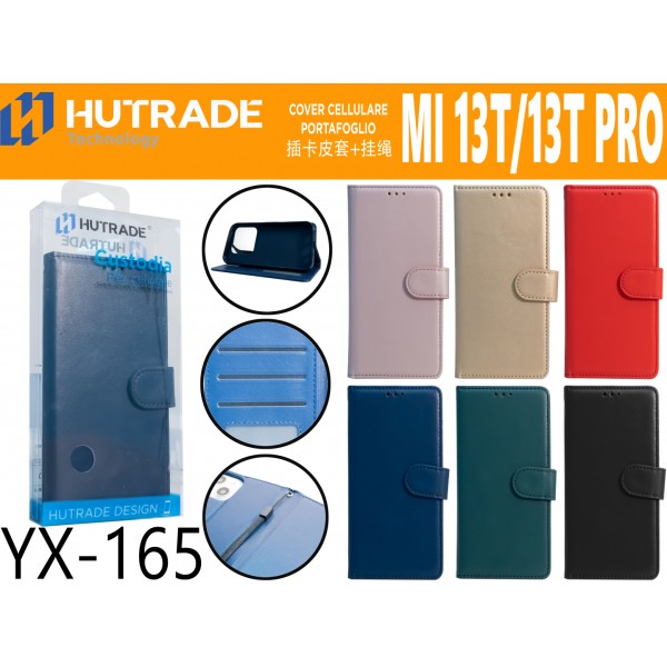 COVER A LIBRO PORTADOCUMENTI CON LACCIO XIAOMI MI 13T/MI 13T PRO