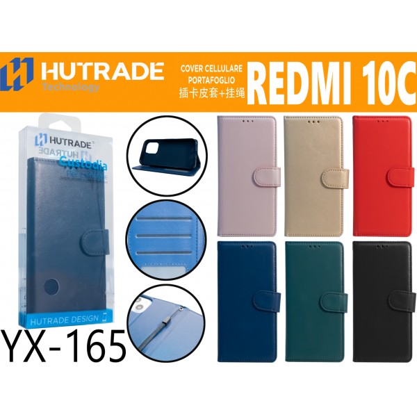 COVER A LIBRO PORTADOCUMENTI CON LACCIO XIAOMI REDMI 10C