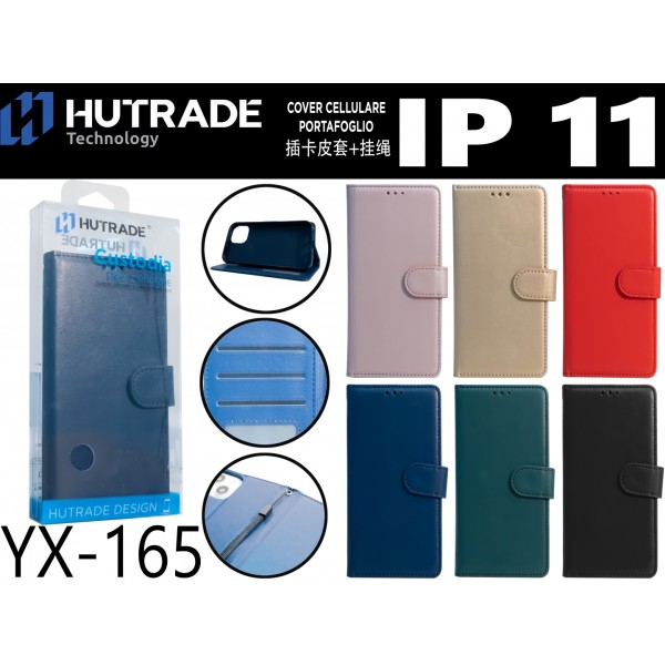 COVER A LIBRO PORTADOCUMENTI CON LACCIO IPHONE IP11