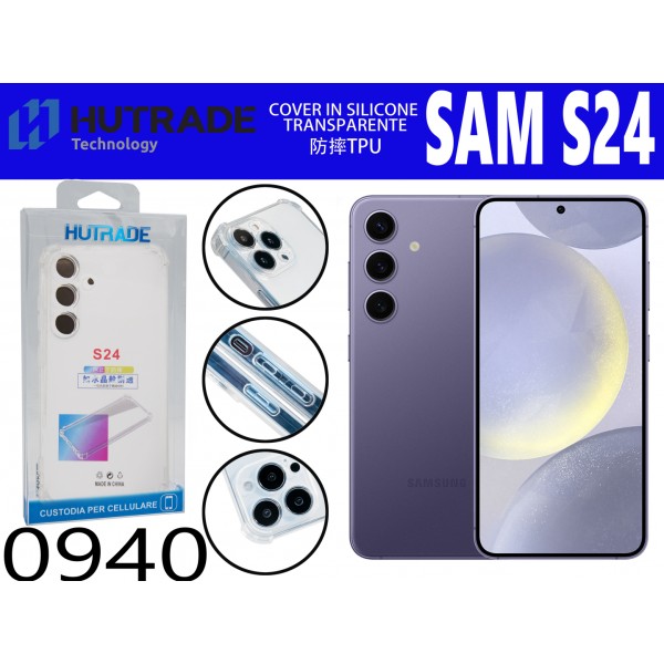 COVER TRASPARENTE ANTIURTO  S24 HUTRADE