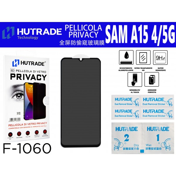 PELLICOLA DI VETRO PRIVACY SAM A15 HUTRADE