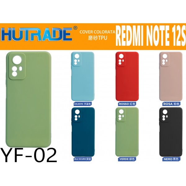COVER COLORATA TPU REDMI NOTE12S