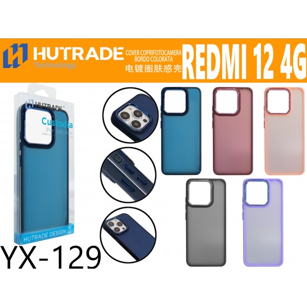 COVER COLORATA OPACA REDMI 12 4G/5G