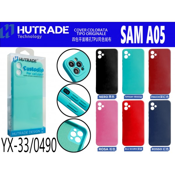 COVER COLORATA TIPO ORIGINALE SAM A05