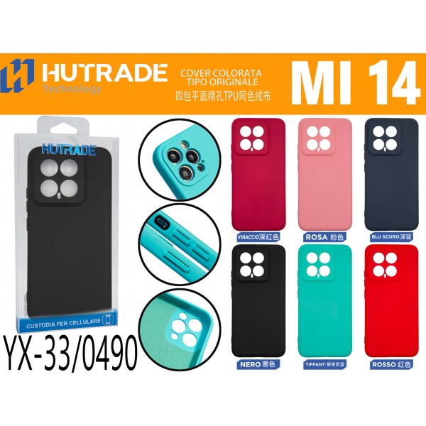 COVER COLORATA TIPO ORIGINALE XIAOMI MI14