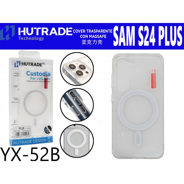 YX-52B COVER TRASPARENTE MAGSAFE S24PLUS