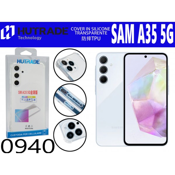 COVER TRASPARENTE BORDO ANTIURTO A35 5G