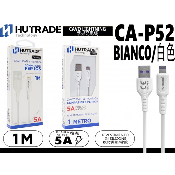 CA-P52 CAVO LIGHTNING 1METRO 5A HUTRADE