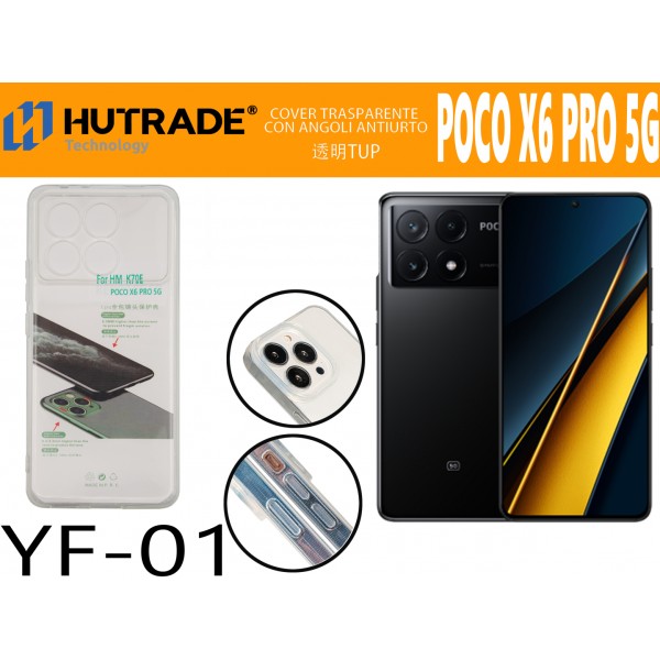 COVER TRASPARENTE POCO  X6 PRO 5G