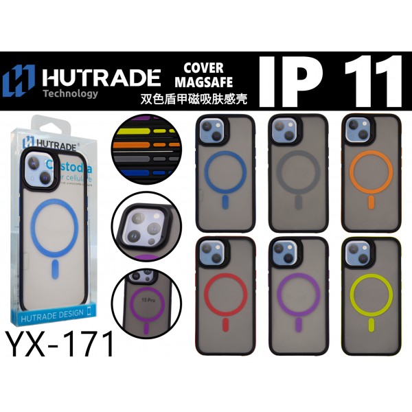 COVER OPACA CON MAGSAFE COLORATA IP11