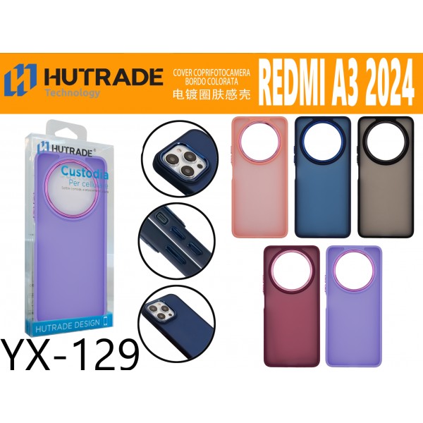 COVER COLORATA OPACA REDMI A3 2024