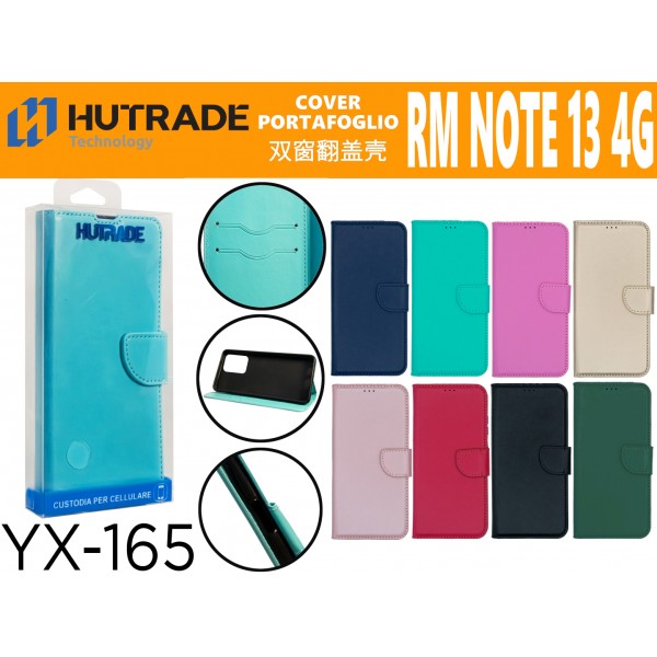 COVER A LIBRO PORTADOCUMENTI CON LACCIO REDMI NOTE13 4G