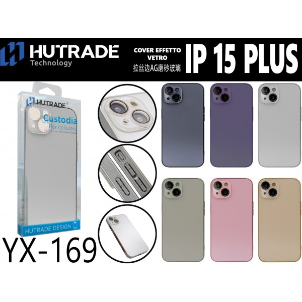 COVER COLORATA OPACAVETRO IP15 PLUS HUTRADE