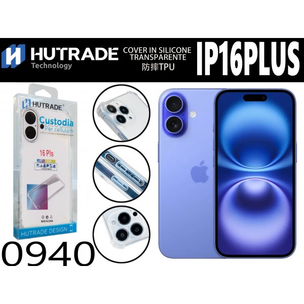 COVER TRASPARENTE BORDO ANTIURTO IP16 PLUS