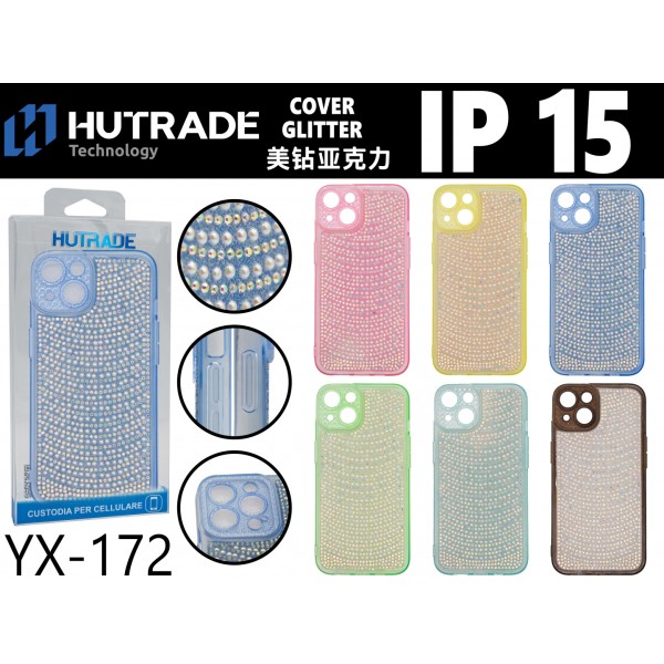COVER GLITTER IP15 HUTRADE