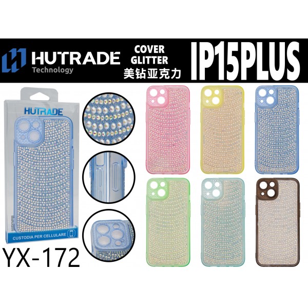 COVER GLITTER IP15 PLUS HUTRADE