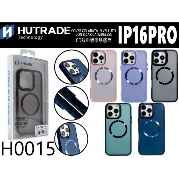 COVER COLORATA OPACA MAGSAFE IP16 PRO