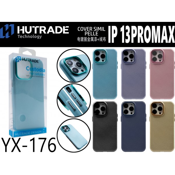 COVER COLORATA LUCIDA IP13 PRO MAX HUTRADE