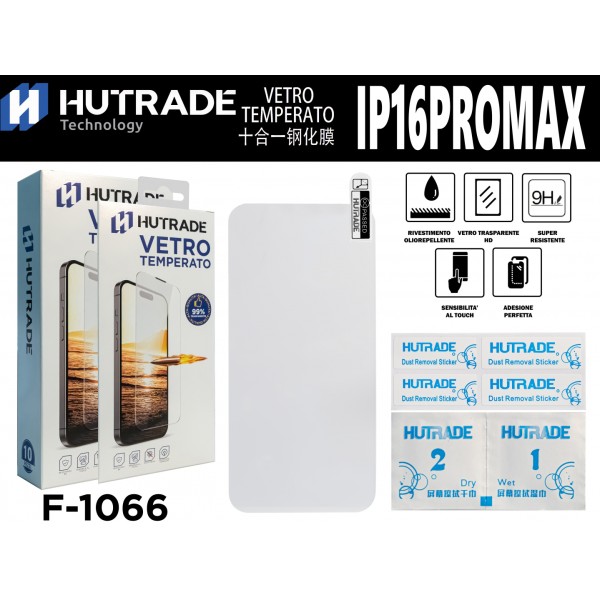 PELLICOLA DI VETRO IP16 PRO MAX 10 IN 1 HUTRADE