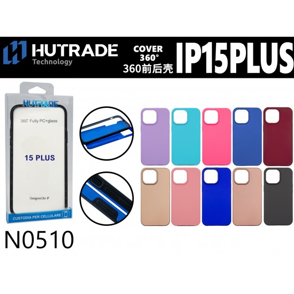COVER CELLULARE 360  IP15 PLUS  HUTRADE