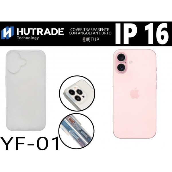 COVER TRASPARENTE IP16  HUTRADE