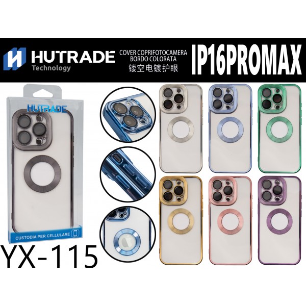 COVER CROMATO COPRI TELECAMERA IP16 PRO MAX HUTRADE