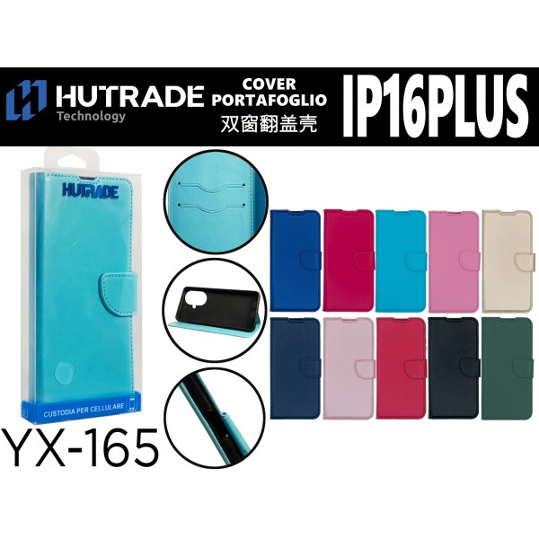 COVER A LIBRO PORTADOCUMENTI CON LACCIO IP16 PLUS